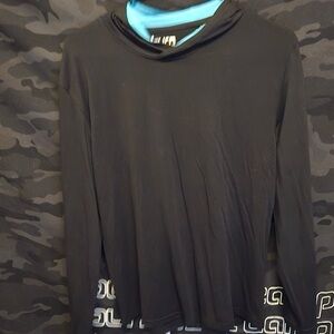 Black and Blue Women's Hoodie